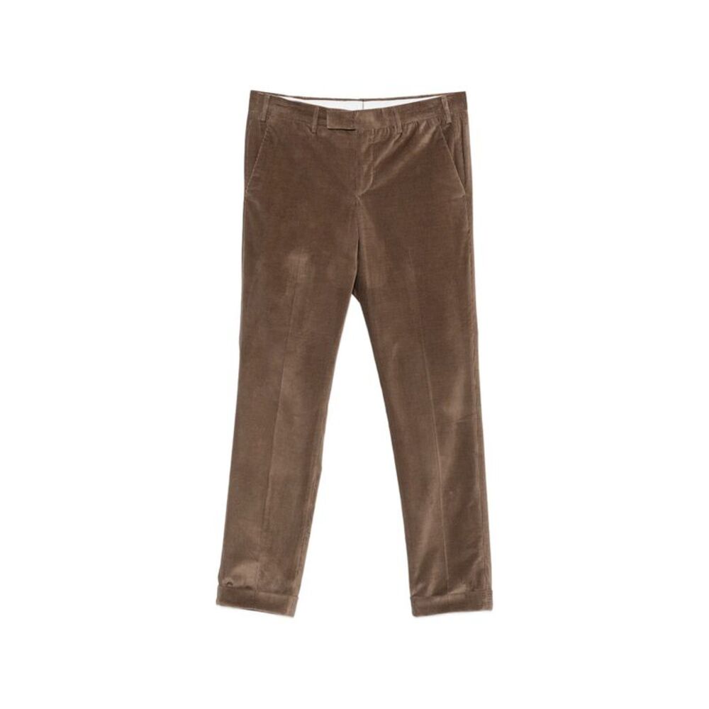 Pt Torino Brown Trousers - Tailored Trousers Men